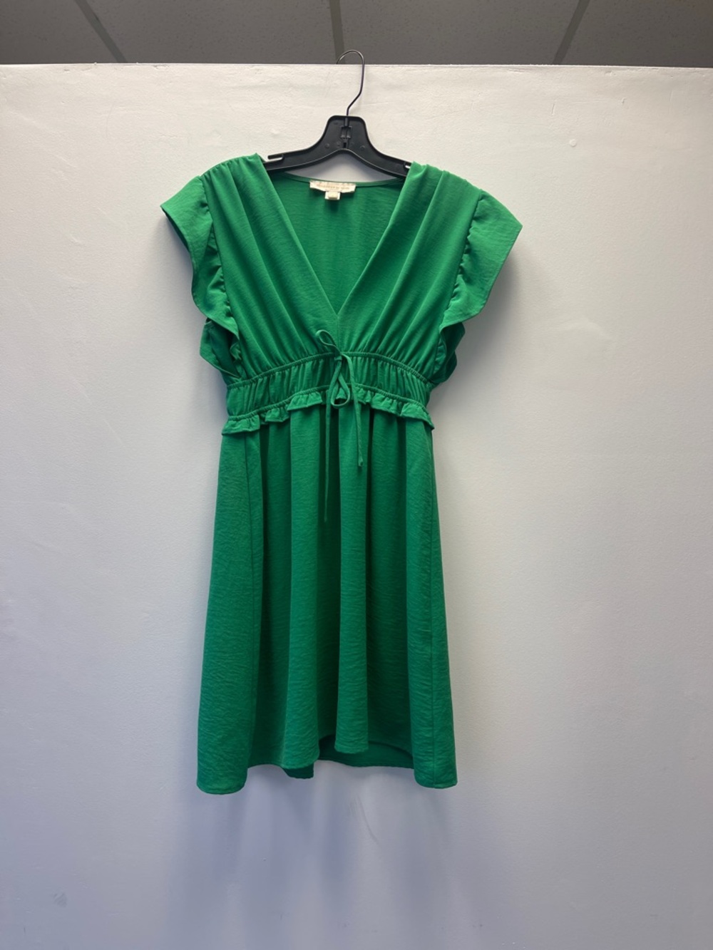 Monteau Emerald Green Mini Dress